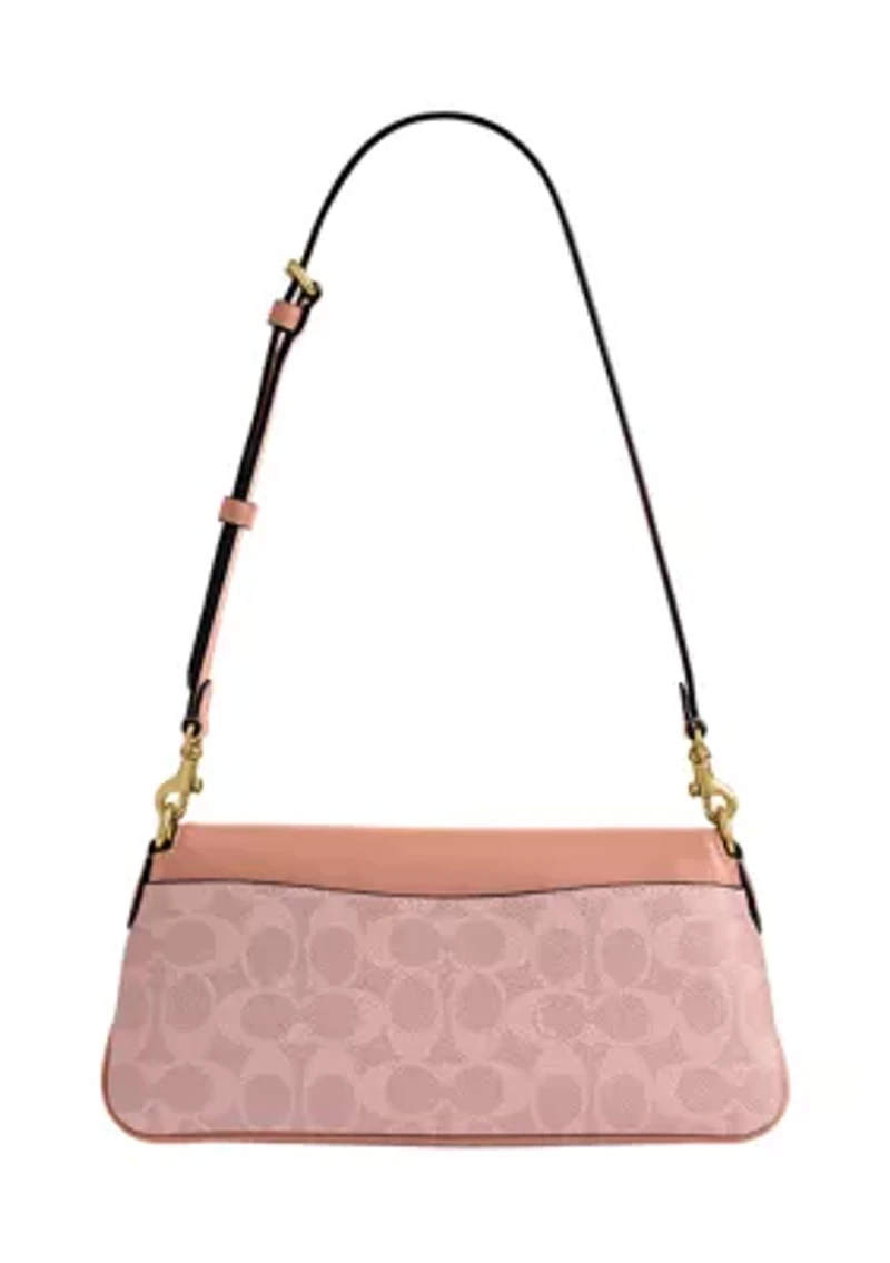 Jet Shoulder Bag In Signature Canvas
