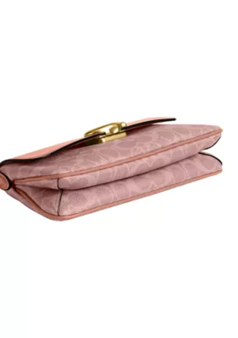 Jet Shoulder Bag In Signature Canvas