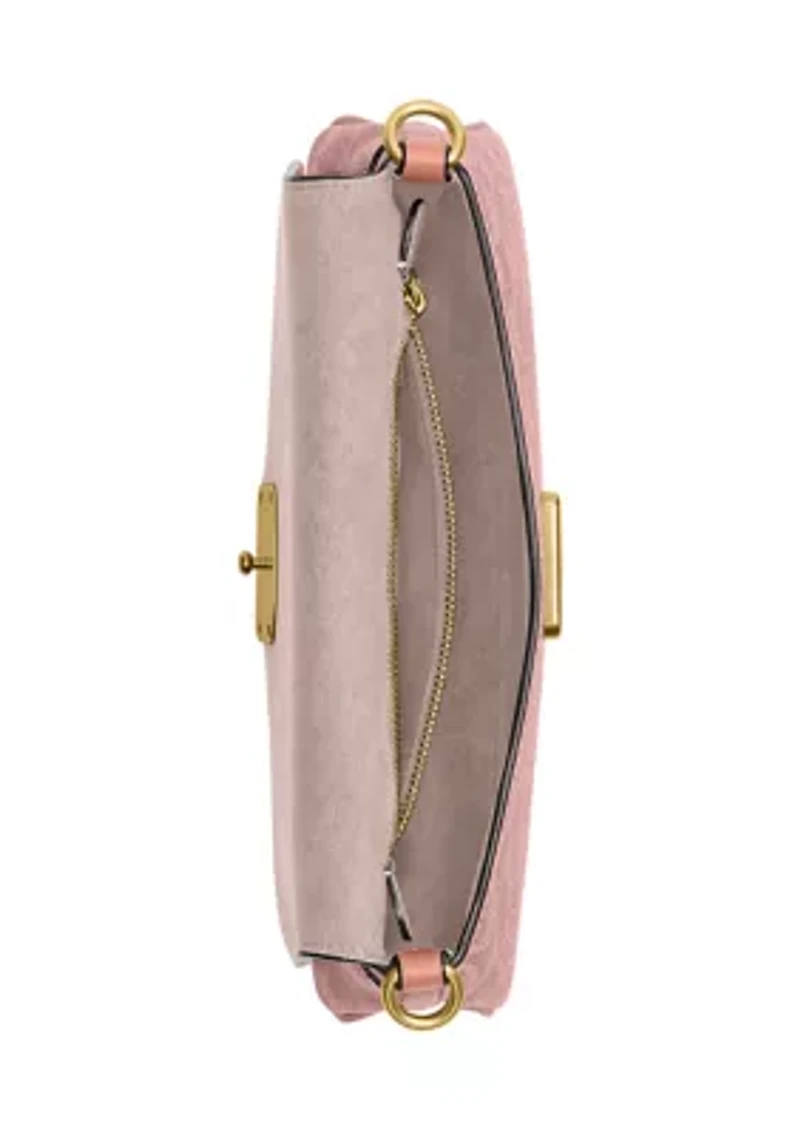 Jet Shoulder Bag In Signature Canvas