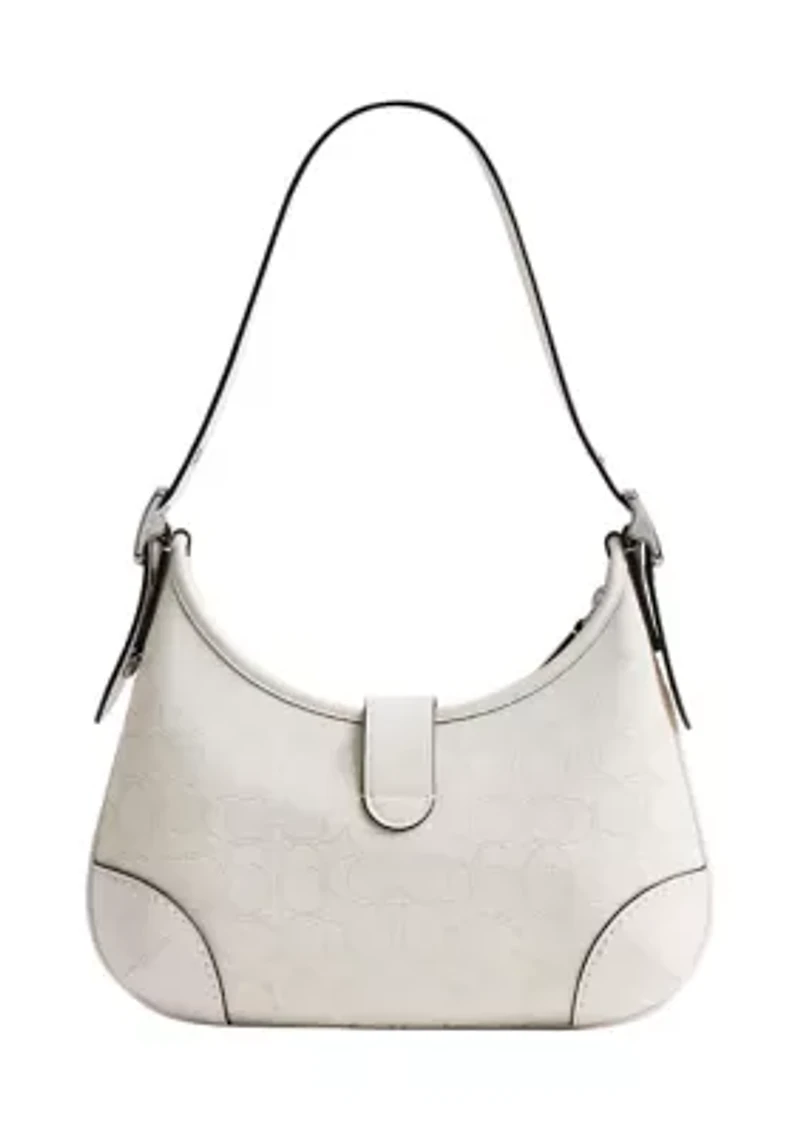 Hamptons Hobo Bag Signature Jacquard