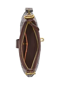 Hamptons Hobo Bag Signature Jacquard