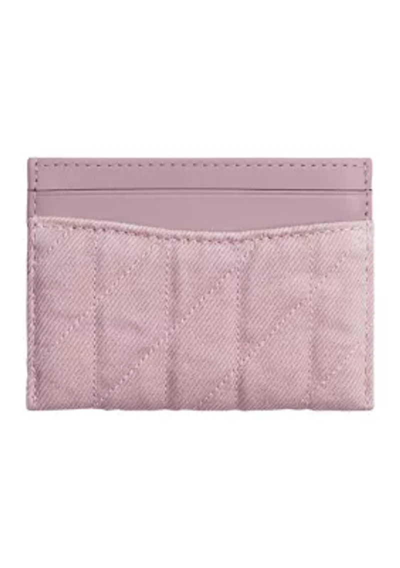 Colored Denim Essential Card Case