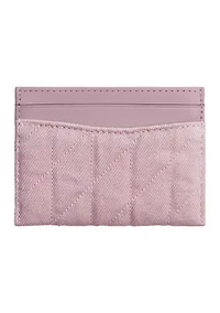 Colored Denim Essential Card Case