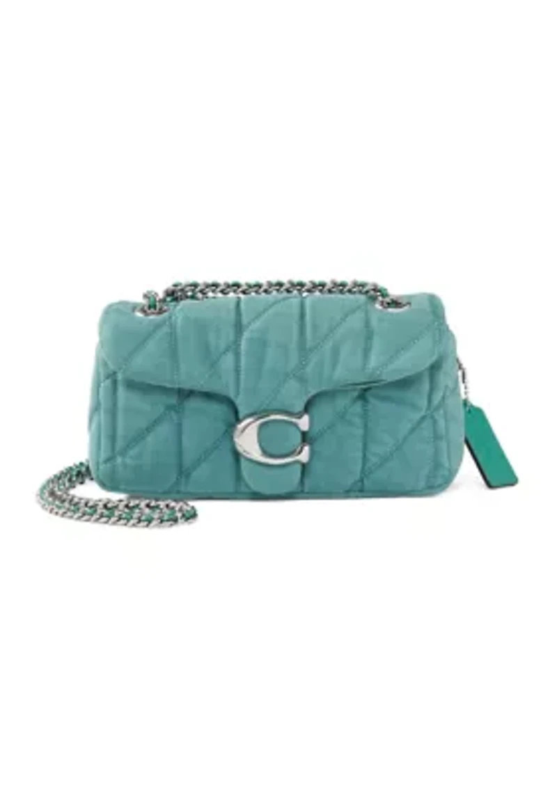 Denim Quilted Tabby 20 Shoulder Bag