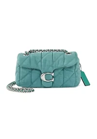 Denim Quilted Tabby 20 Shoulder Bag