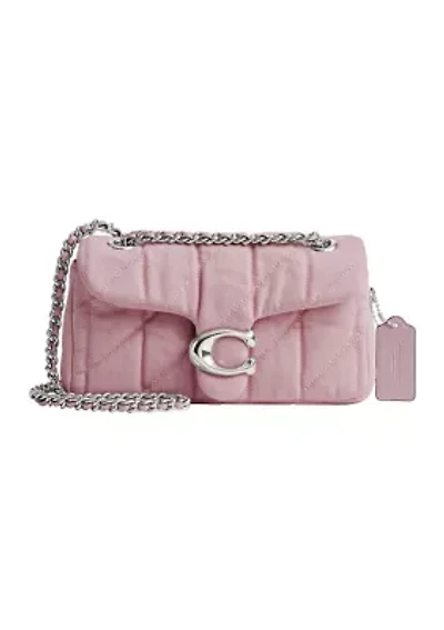 Denim Quilted Tabby 20 Shoulder Bag