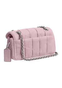 Denim Quilted Tabby 20 Shoulder Bag