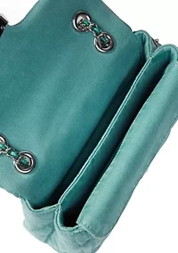 Denim Quilted Tabby 20 Shoulder Bag