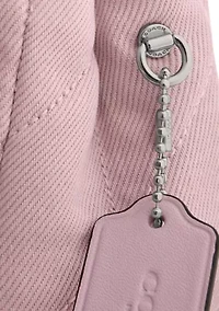 Denim Quilted Tabby 20 Shoulder Bag