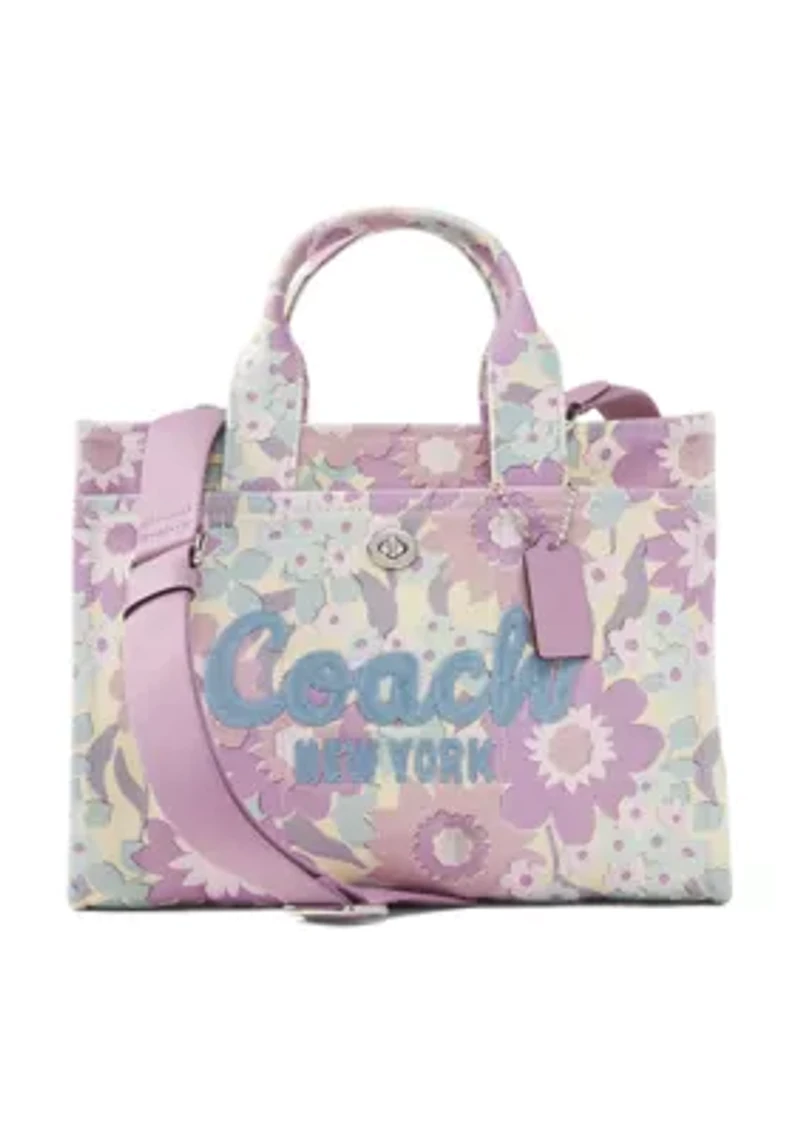 Floral Logo Tote