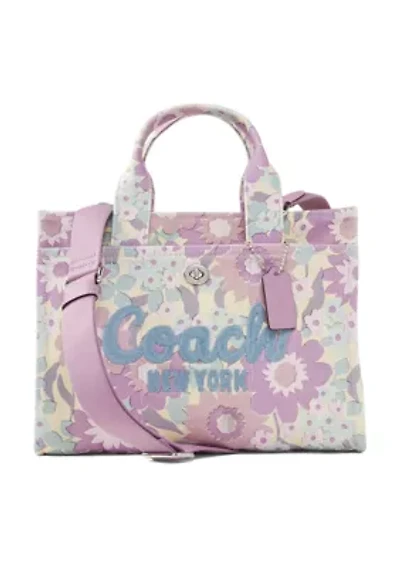 Floral Logo Tote