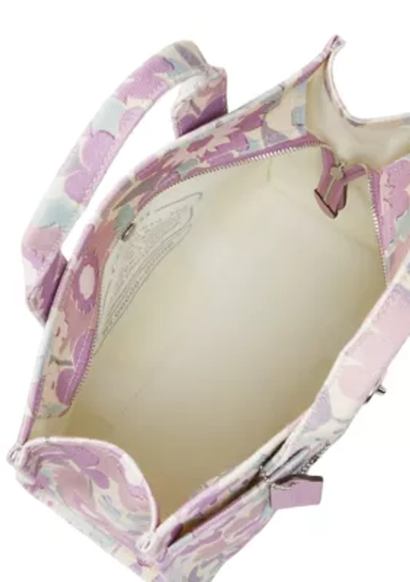 Floral Logo Tote