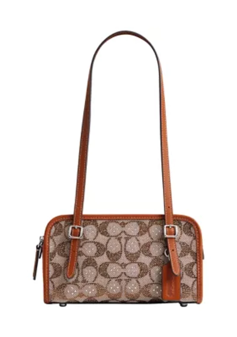 Swing Zip Back 20 in Crystal Signature Jacquard