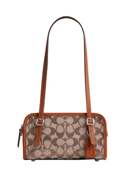 Swing Zip Back 20 in Crystal Signature Jacquard 