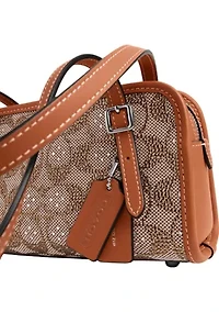 Swing Zip Back 20 in Crystal Signature Jacquard 