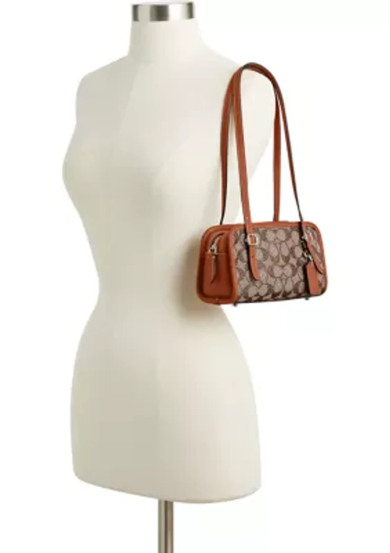 Swing Zip Back 20 in Crystal Signature Jacquard 