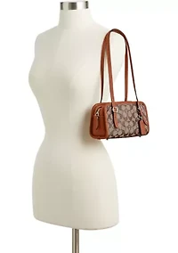 Swing Zip Back 20 in Crystal Signature Jacquard 