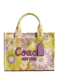 Cargo Tote Bag 20 with Floral Print
