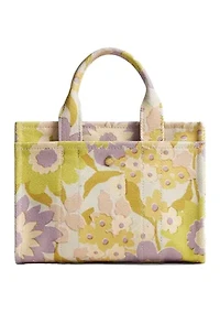 Cargo Tote Bag 20 with Floral Print