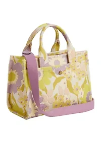 Cargo Tote Bag 20 with Floral Print