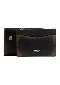 Essential Card Holder Wallet in Loved Leather