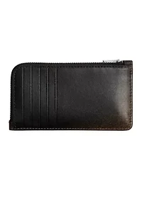 Loved Leather New York Zip Card Case