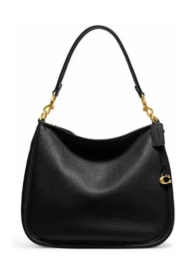 Soft Pebble Leather Cary Shoulder Bag