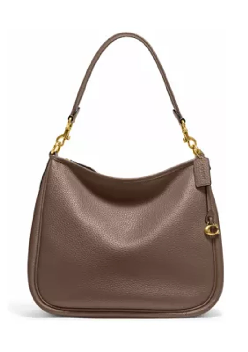 Soft Pebble Leather Cary Shoulder Bag