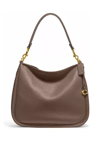 Soft Pebble Leather Cary Shoulder Bag