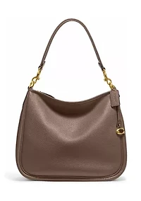Soft Pebble Leather Cary Shoulder Bag