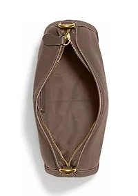 Soft Pebble Leather Cary Shoulder Bag