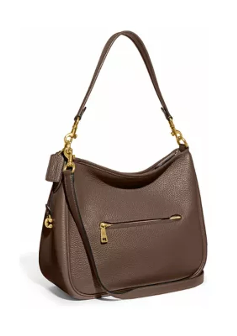 Soft Pebble Leather Cary Shoulder Bag