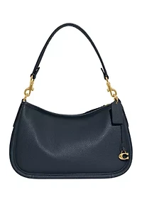 Soft Pebble Leather Cary Crossbody Bag