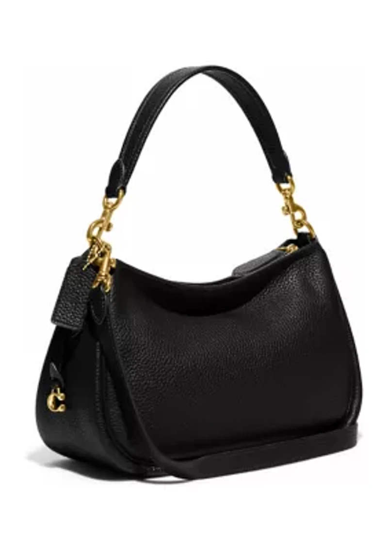 Soft Pebble Leather Cary Crossbody Bag