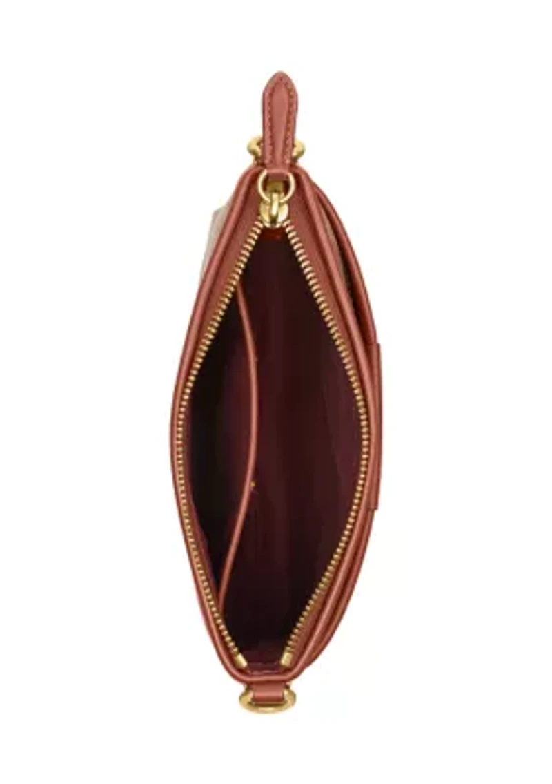 Color Block Coated Canvas Signature Kitt Crossbody Bag