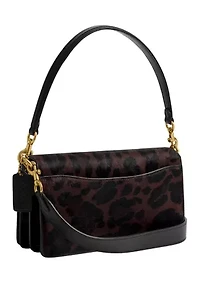 Tabby Shoulder Bag 26 in Haircalf with Leopard Print