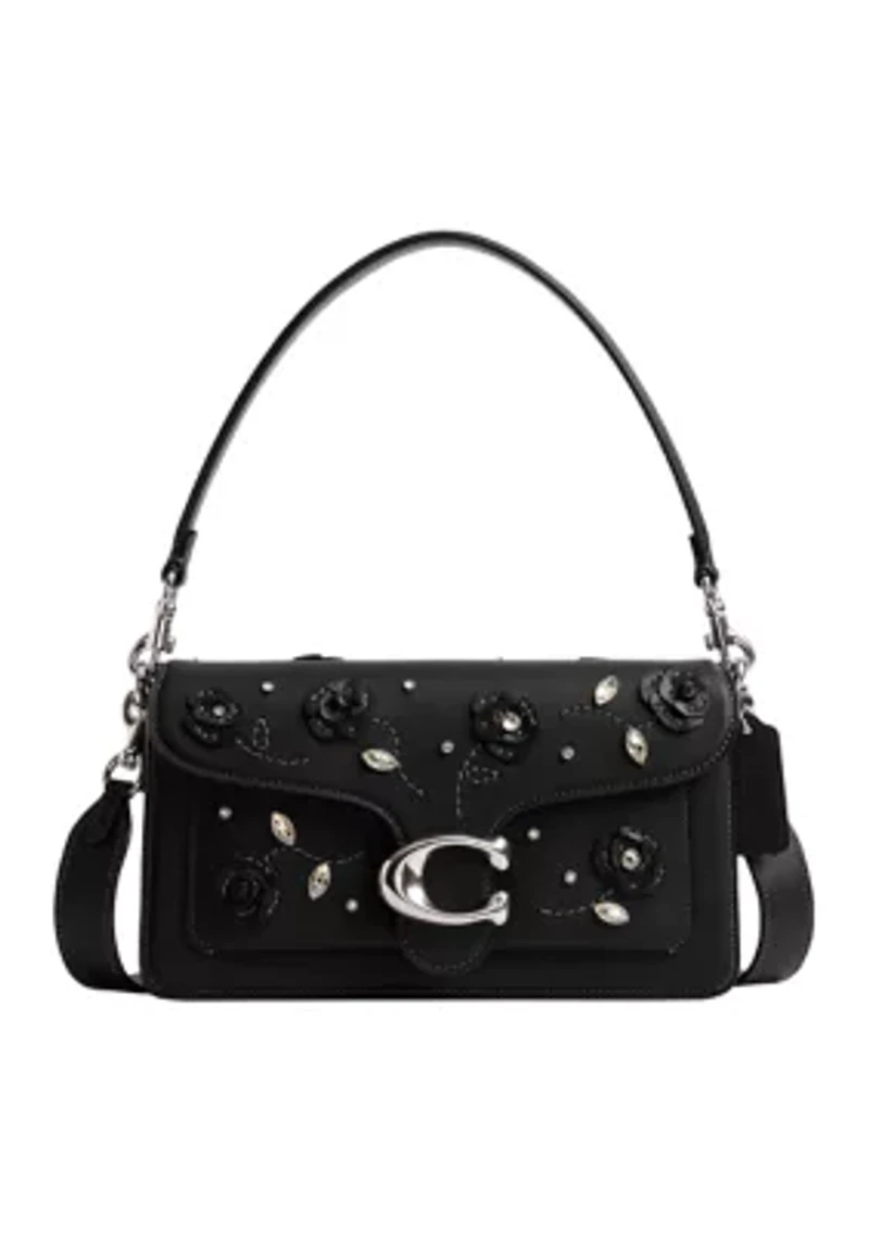 Crystal Embellished Tabby Shoulder Bag 26