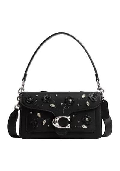Crystal Embellished Tabby Shoulder Bag 26