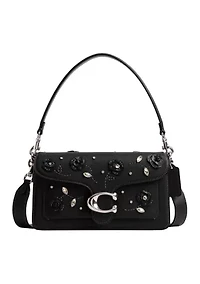Crystal Embellished Tabby Shoulder Bag 26