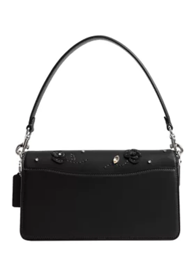 Crystal Embellished Tabby Shoulder Bag 26