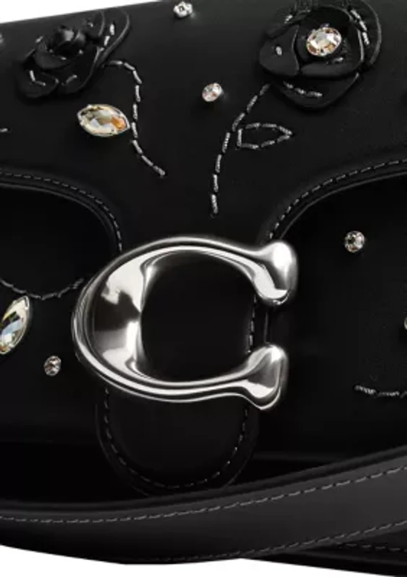 Crystal Embellished Tabby Shoulder Bag 26