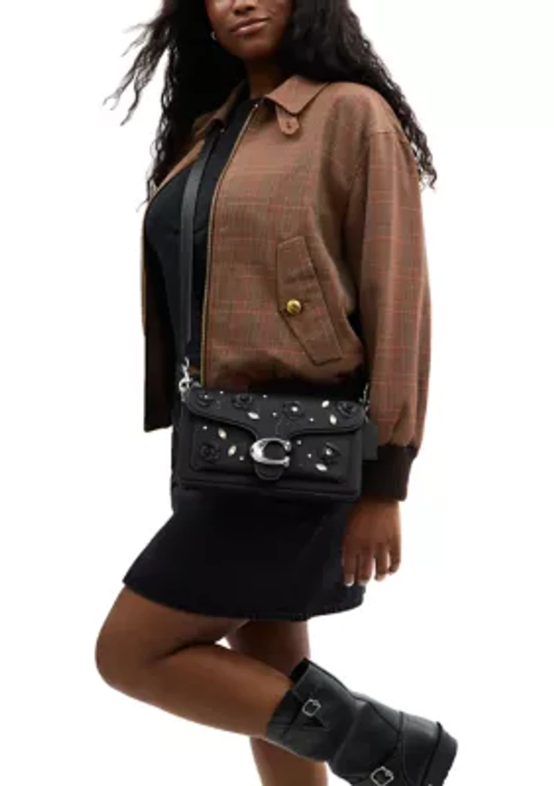 Crystal Embellished Tabby Shoulder Bag 26