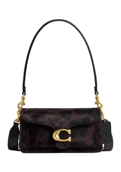 Tabby Shoulder Bag 20 in Haircalf with Leopard Print 