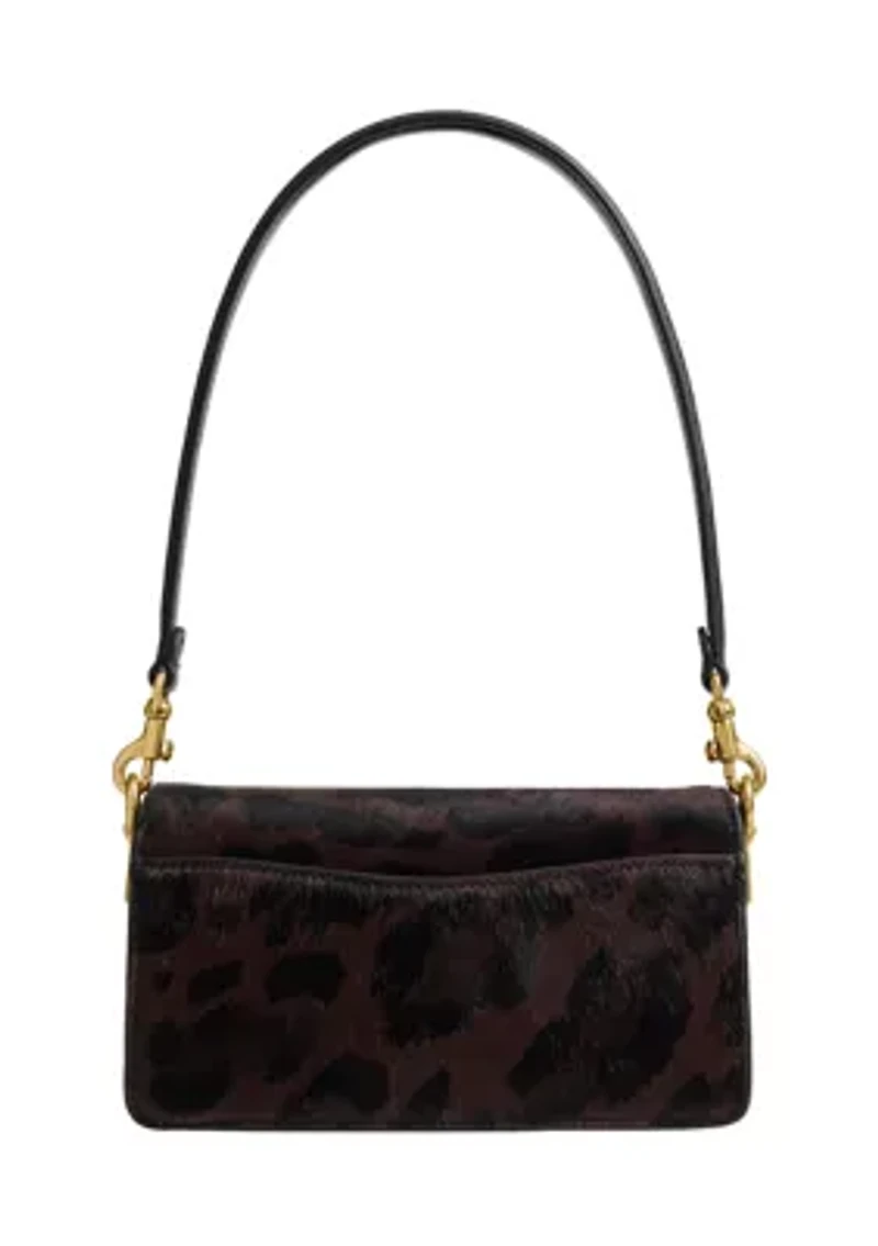 Tabby Shoulder Bag 20 in Haircalf with Leopard Print 
