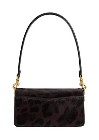 Tabby Shoulder Bag 20 in Haircalf with Leopard Print 