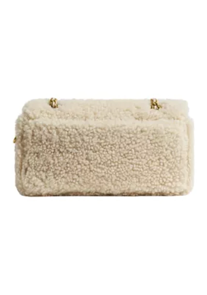 Tabby Shoulder Bag 20 in Shearling