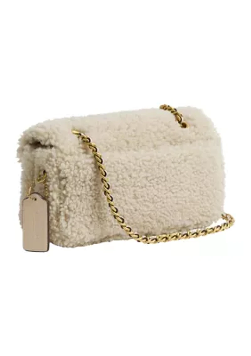 Tabby Shoulder Bag 20 in Shearling