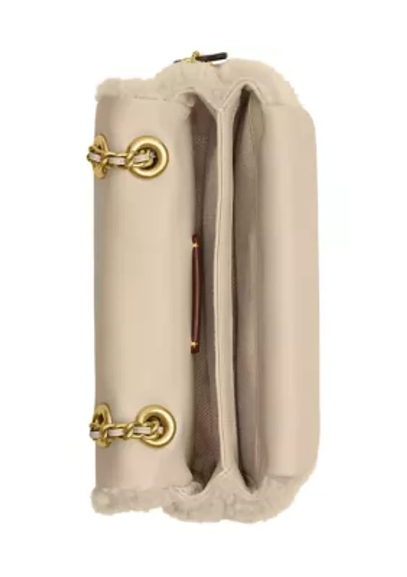 Tabby Shoulder Bag 20 in Shearling