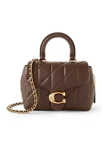 Quilted Leather Tabby Top Handle 20