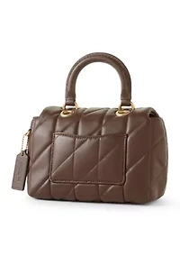 Quilted Leather Tabby Top Handle 20